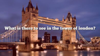 What is there to see in the tower of london?