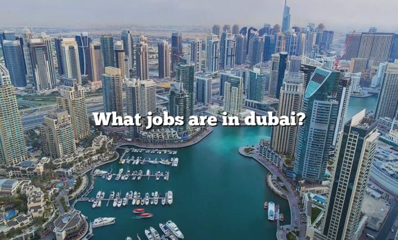 What jobs are in dubai?