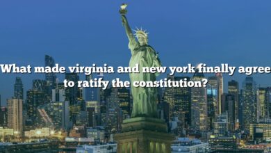 What made virginia and new york finally agree to ratify the constitution?