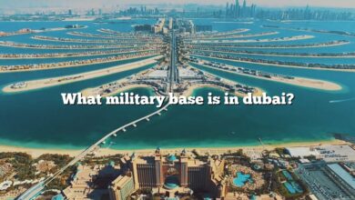 What military base is in dubai?