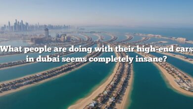 What people are doing with their high-end cars in dubai seems completely insane?