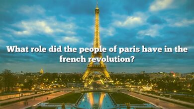 What role did the people of paris have in the french revolution?
