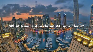 What time is it in dubai 24 hour clock?