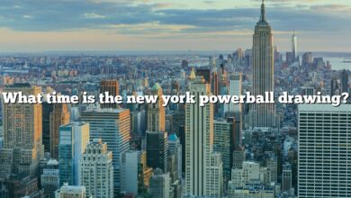 What time is the new york powerball drawing?