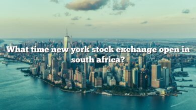 What time new york stock exchange open in south africa?