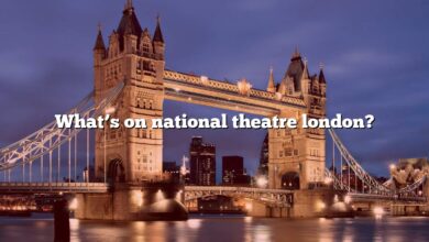What’s on national theatre london?