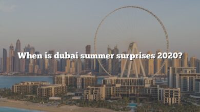When is dubai summer surprises 2020?