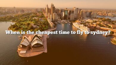 When is the cheapest time to fly to sydney?