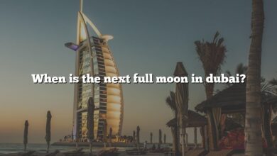 When is the next full moon in dubai?