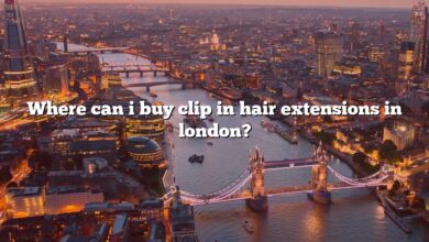 Where can i buy clip in hair extensions in london?
