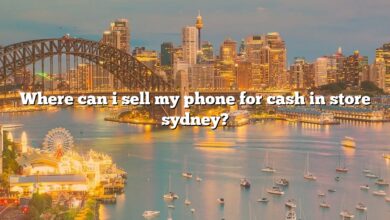 Where can i sell my phone for cash in store sydney?