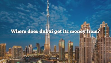 Where does dubai get its money from?