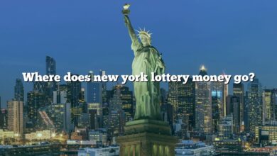 Where does new york lottery money go?