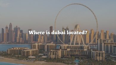 Where is dubai located?