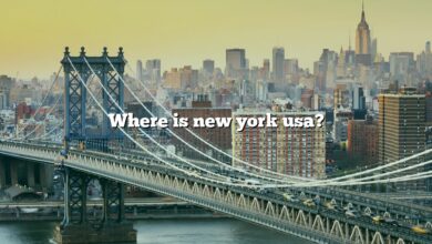 Where is new york usa?