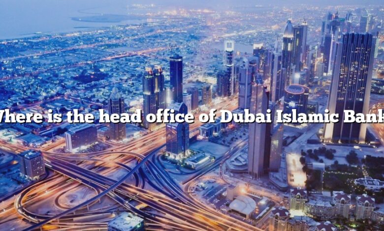 Where is the head office of Dubai Islamic Bank?