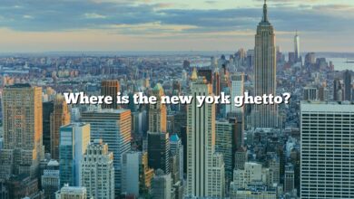 Where is the new york ghetto?