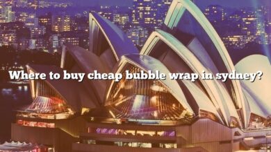 Where to buy cheap bubble wrap in sydney?