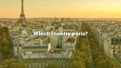 Which country paris?