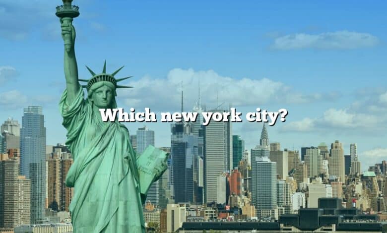 Which new york city?