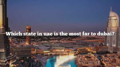 Which state in uae is the most far to dubai?