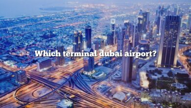 Which terminal dubai airport?