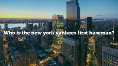 Who is the new york yankees first baseman?