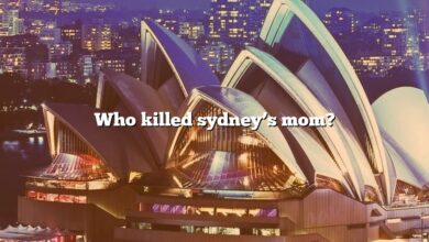 Who killed sydney’s mom?