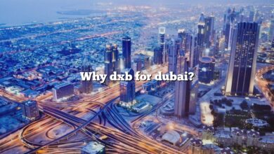 Why dxb for dubai?