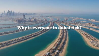 Why is everyone in dubai rich?