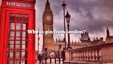 Why is gin from london?