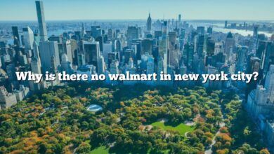 Why is there no walmart in new york city?