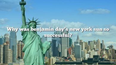Why was benjamin day’s new york sun so successful?