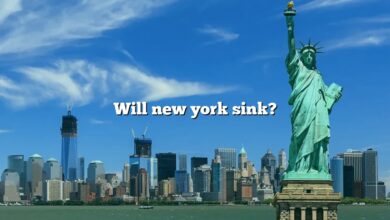 Will new york sink?
