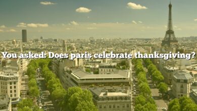You asked: Does paris celebrate thanksgiving?