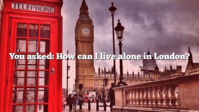 You asked: How can I live alone in London?