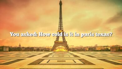 You asked: How cold is it in paris texas?
