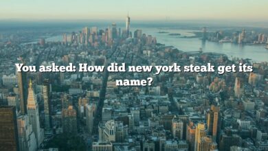 You asked: How did new york steak get its name?