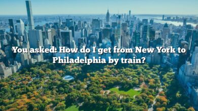 You asked: How do I get from New York to Philadelphia by train?