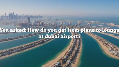 You asked: How do you get from plane to lounge at dubai airport?
