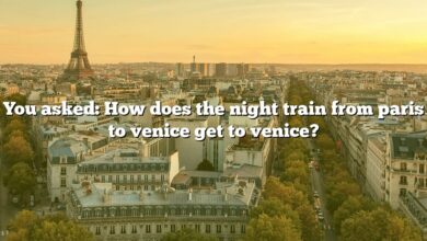 You asked: How does the night train from paris to venice get to venice?
