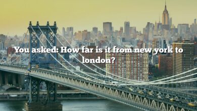 You asked: How far is it from new york to london?