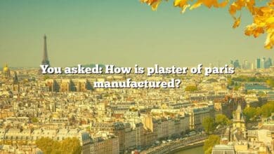 You asked: How is plaster of paris manufactured?