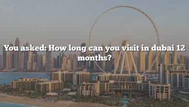 You asked: How long can you visit in dubai 12 months?