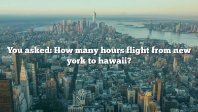 You asked: How many hours flight from new york to hawaii?