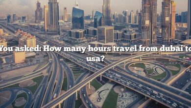 You asked: How many hours travel from dubai to usa?