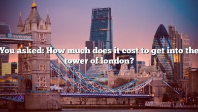 You asked: How much does it cost to get into the tower of london?