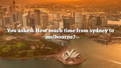You asked: How much time from sydney to melbourne?