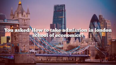 You asked: How to take admission in london school of economics?