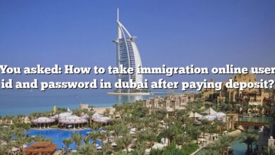 You asked: How to take immigration online user id and password in dubai after paying deposit?